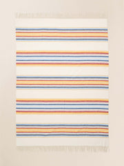 Brushed Recycled Cotton Blanket - Daybreak Ombre