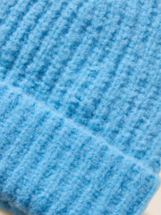 Alpaca Cozy Beanie - Lake Blue