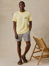 Faherty x Quiksilver Heavy Wash Tee - Bright Sun