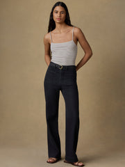 Featherweight Freestyle Rib Cami - Egret Stripe