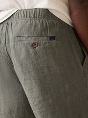 Essential Linen Short (6.5") - Spruce