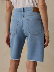 Boyfriend Denim Short - Bay Drift Wash