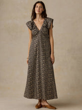 Coastal Poplin Noa Dress - Night Bloom
