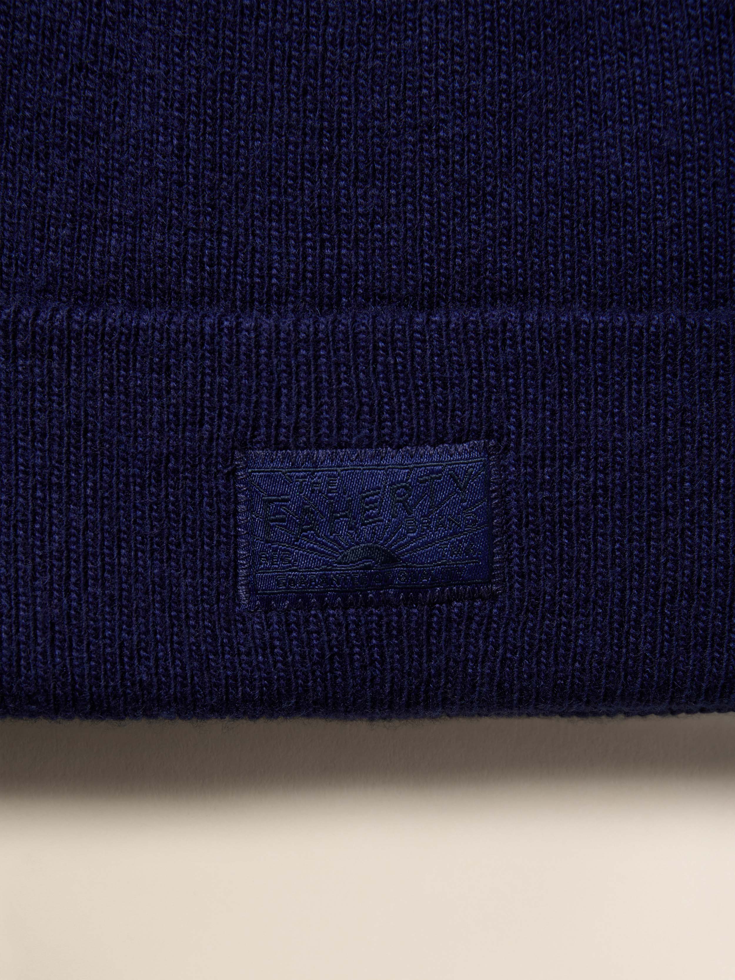 Faherty Essential Beanie - Navy