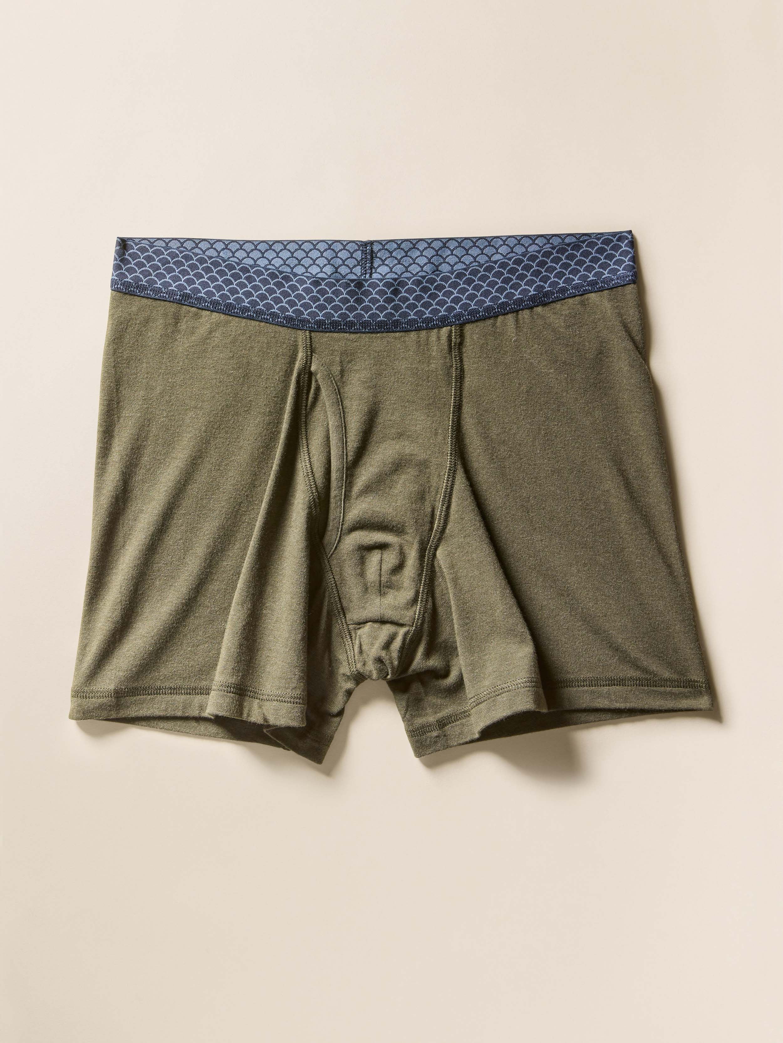 Boxer Brief-3 Pack - Black Grey Olive