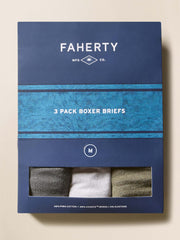 Boxer Brief-3 Pack - Black Grey Olive
