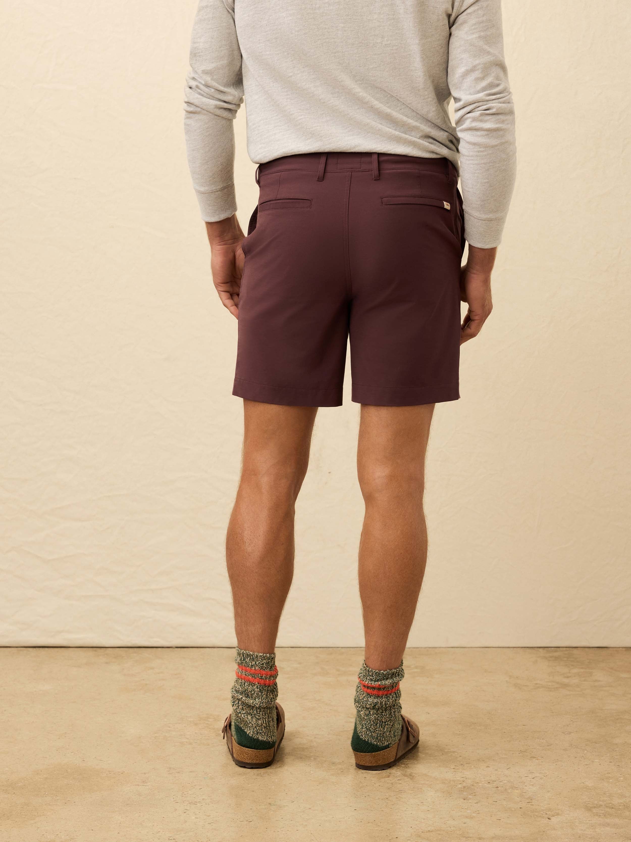 All Day™ Short (7") - Mountain Burgundy