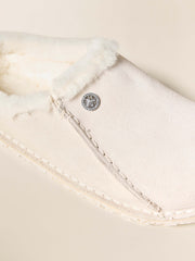 Birkenstock Zermatt Premium Slipper - Antique White