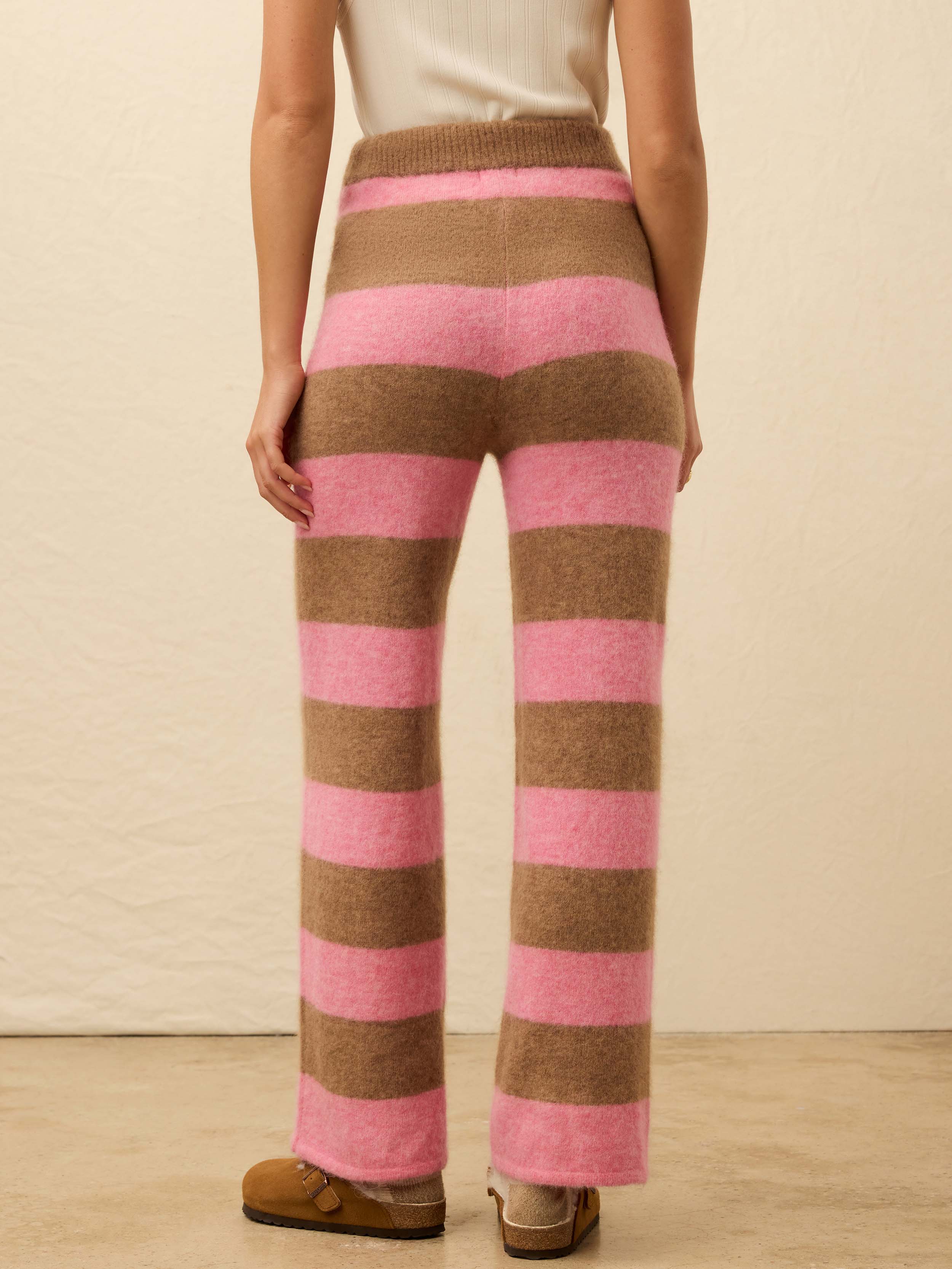 Apres Alpaca Pant - Pink Spritz
