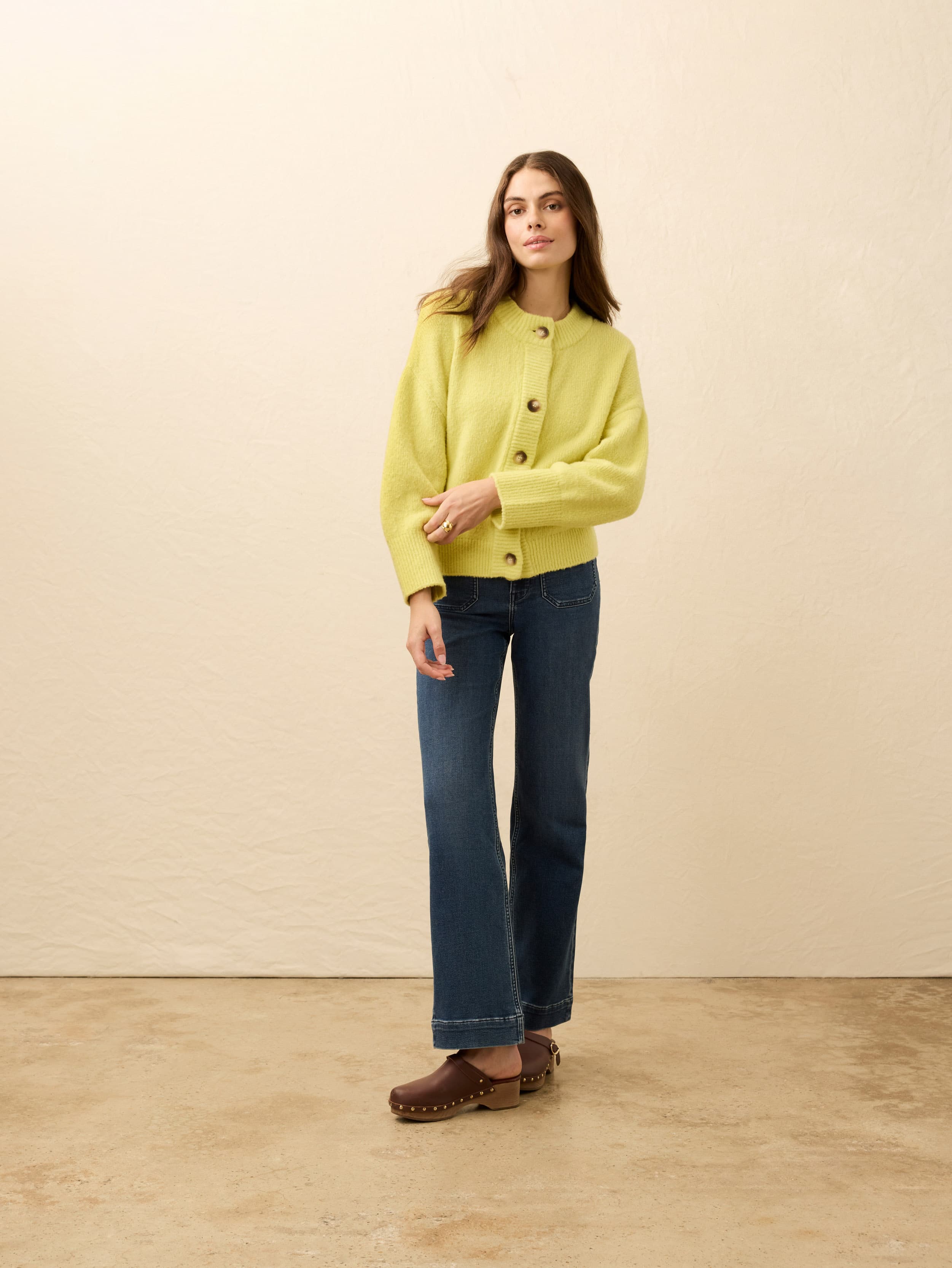 Alpine Cozy Cardigan - Citrus Shore