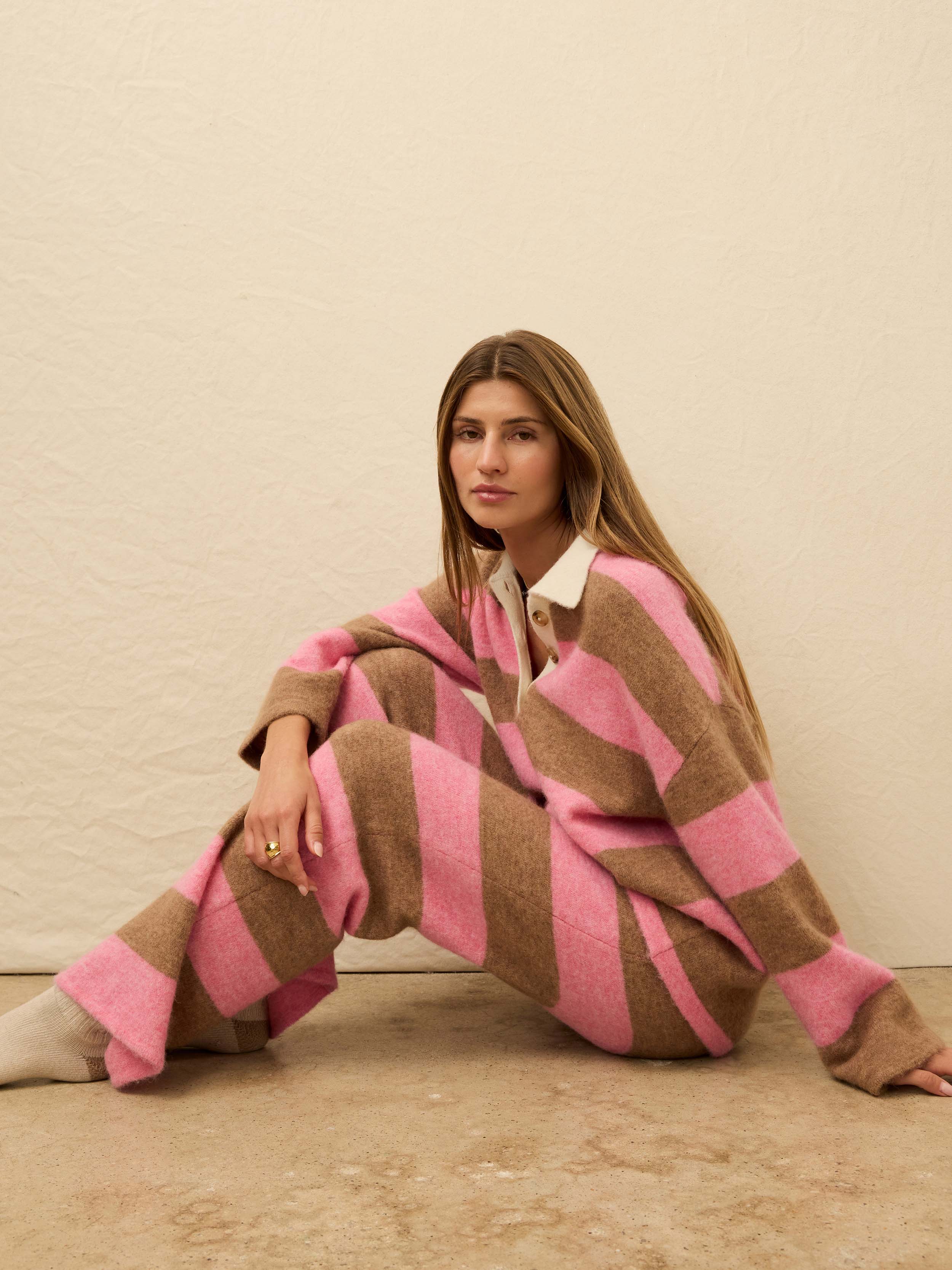 Apres Alpaca Pant - Pink Spritz