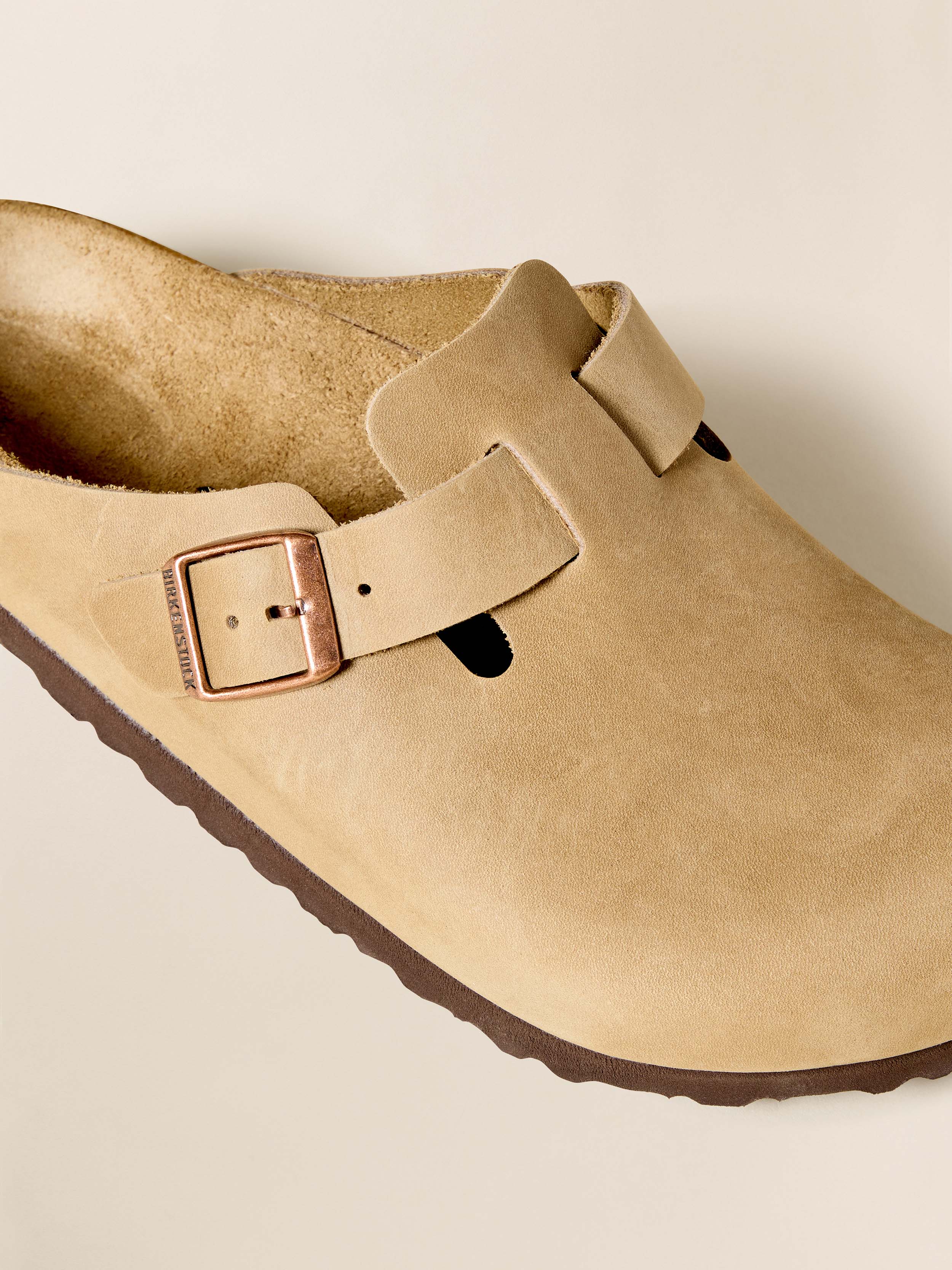 Birkenstock Unisex Oiled Boston - Tobacco