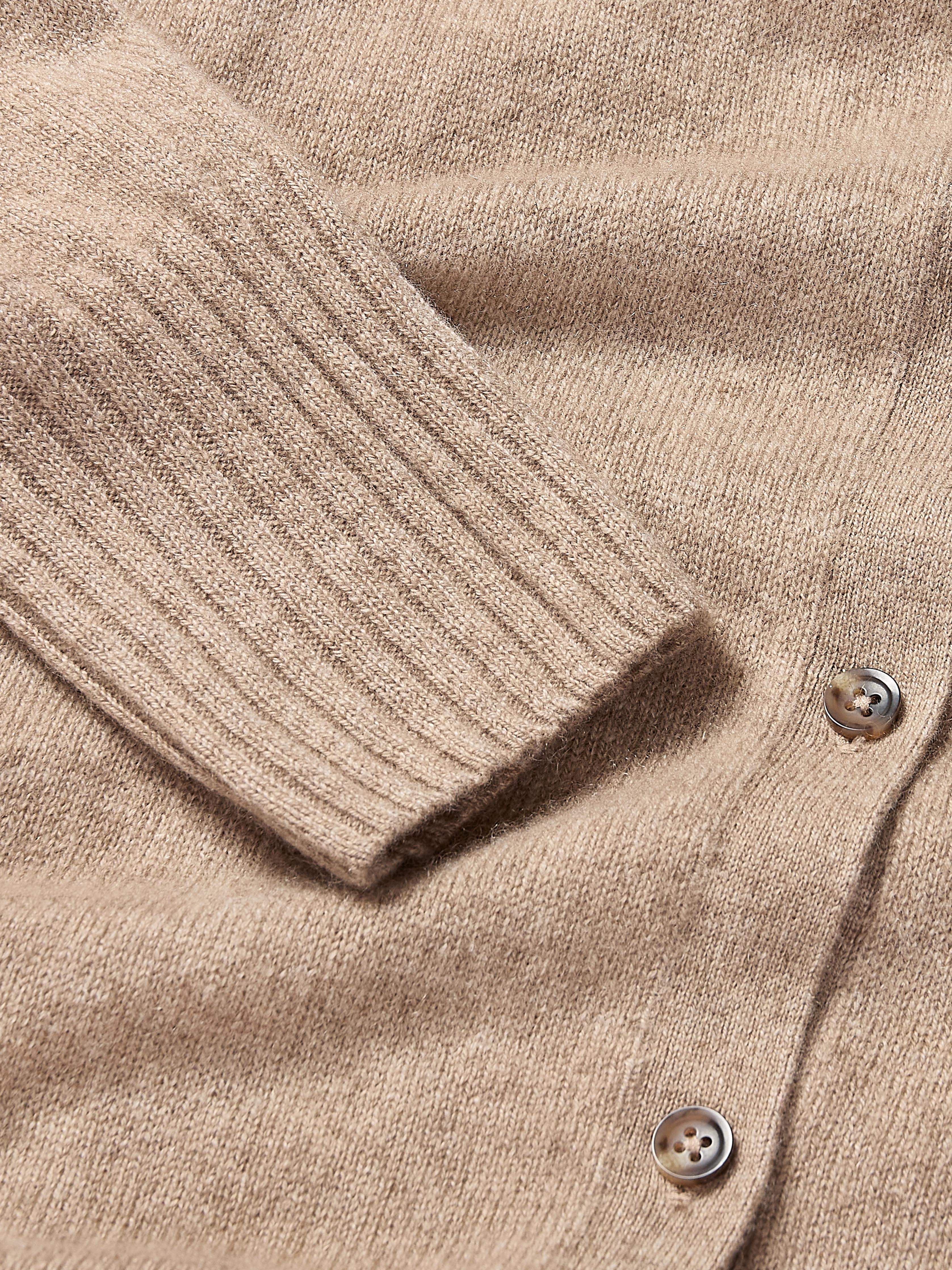 Coastal Cashmere Maxi Shirtdress - Driftwood