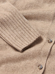 Coastal Cashmere Maxi Shirtdress - Driftwood