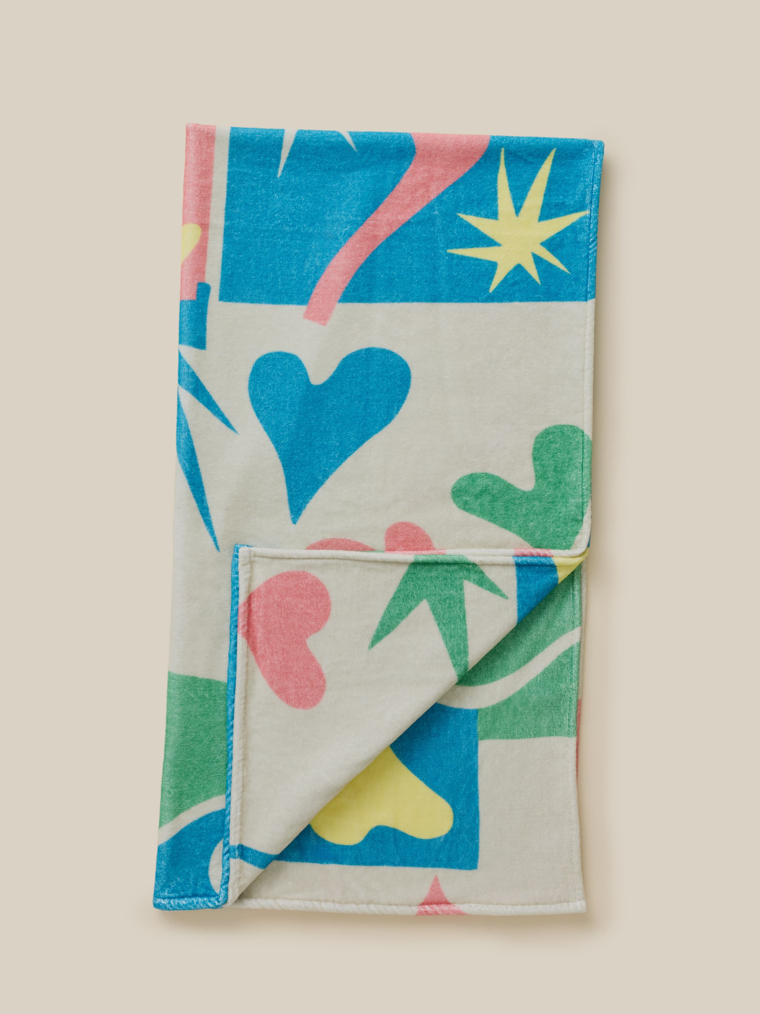 Faherty x Quiksilver Beach Towel - Sunshine Coast Tile