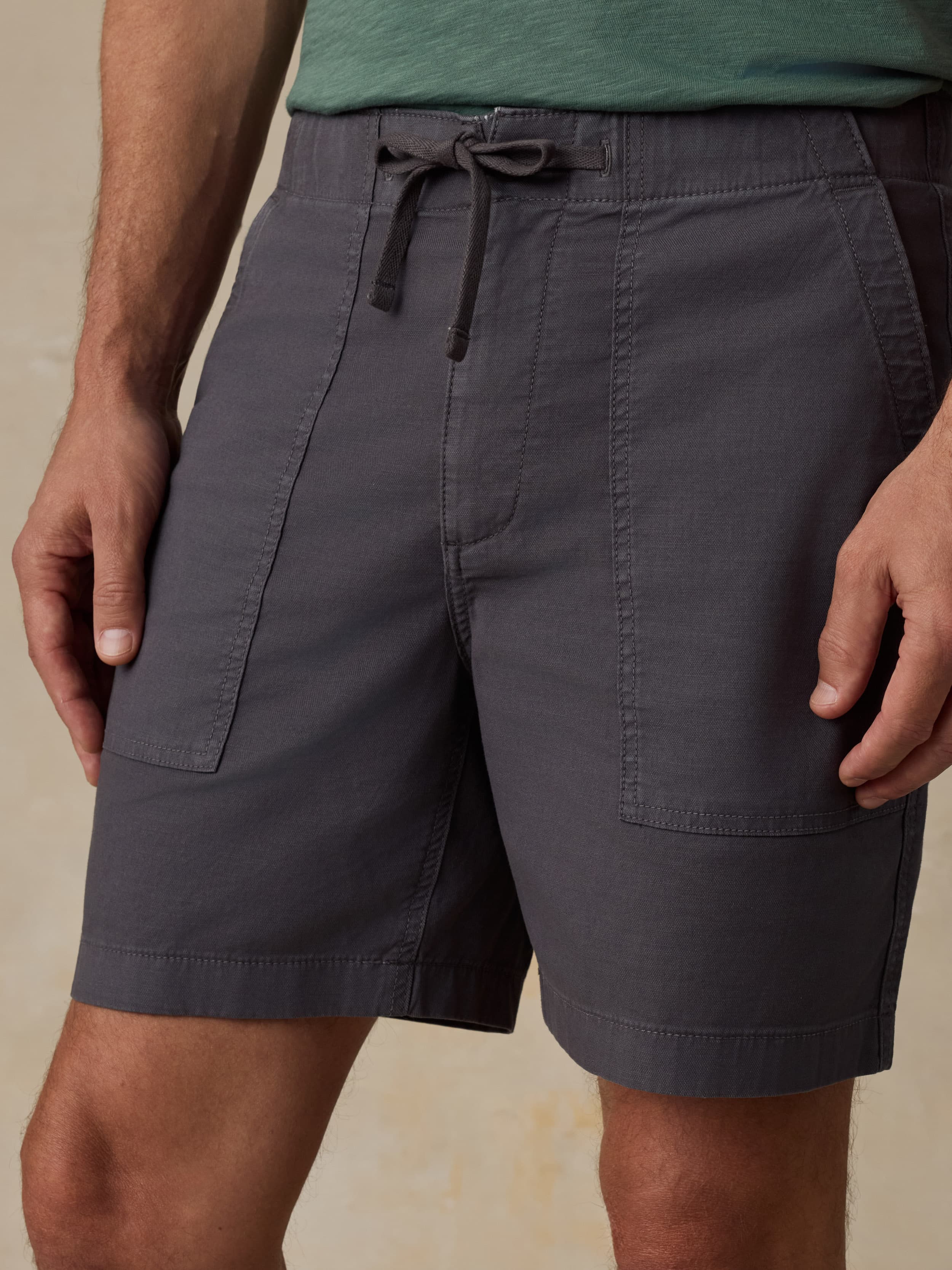 Dune Utility Short - Graphite Tide