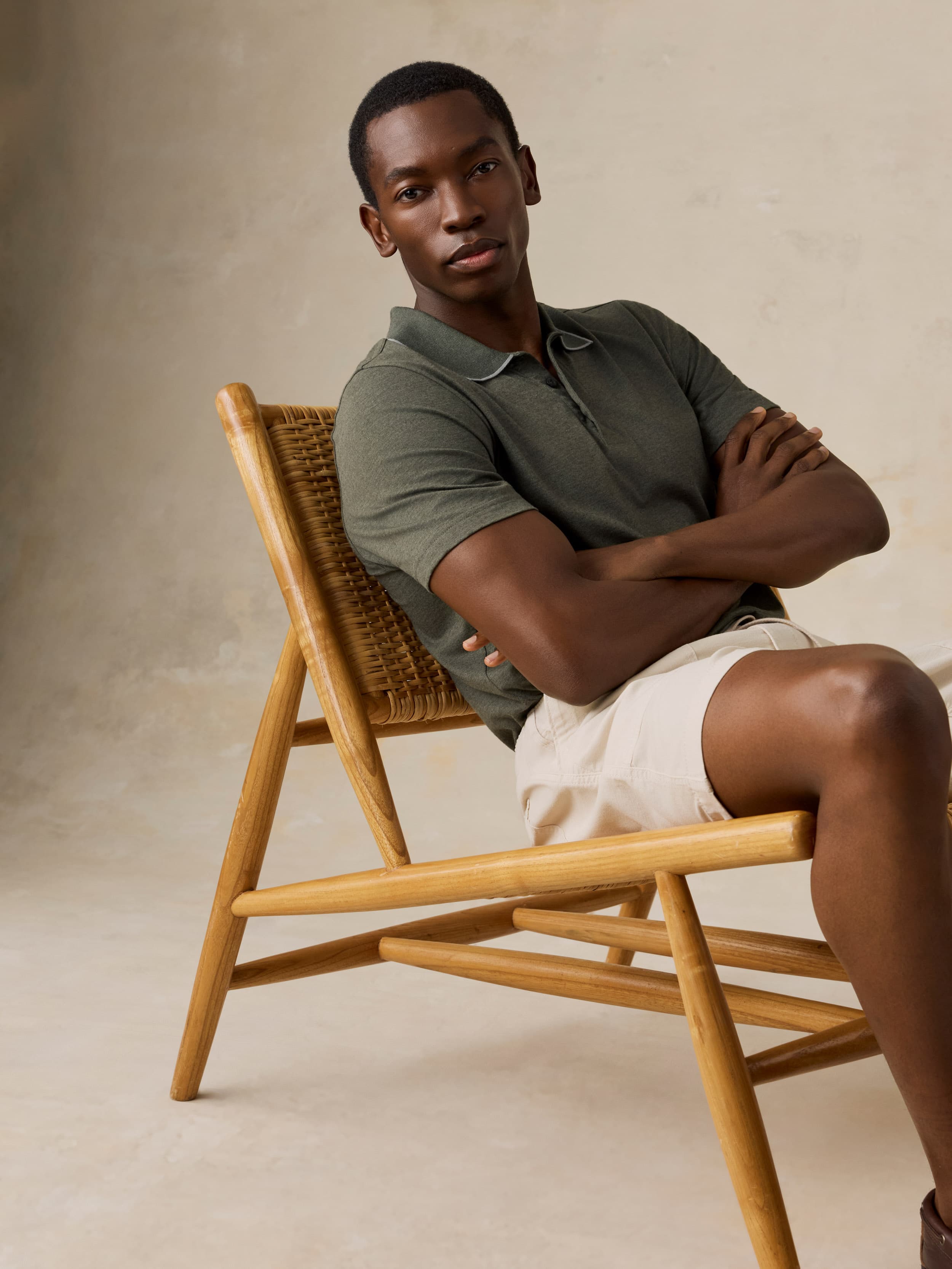 Dune Utility Short - Stone
