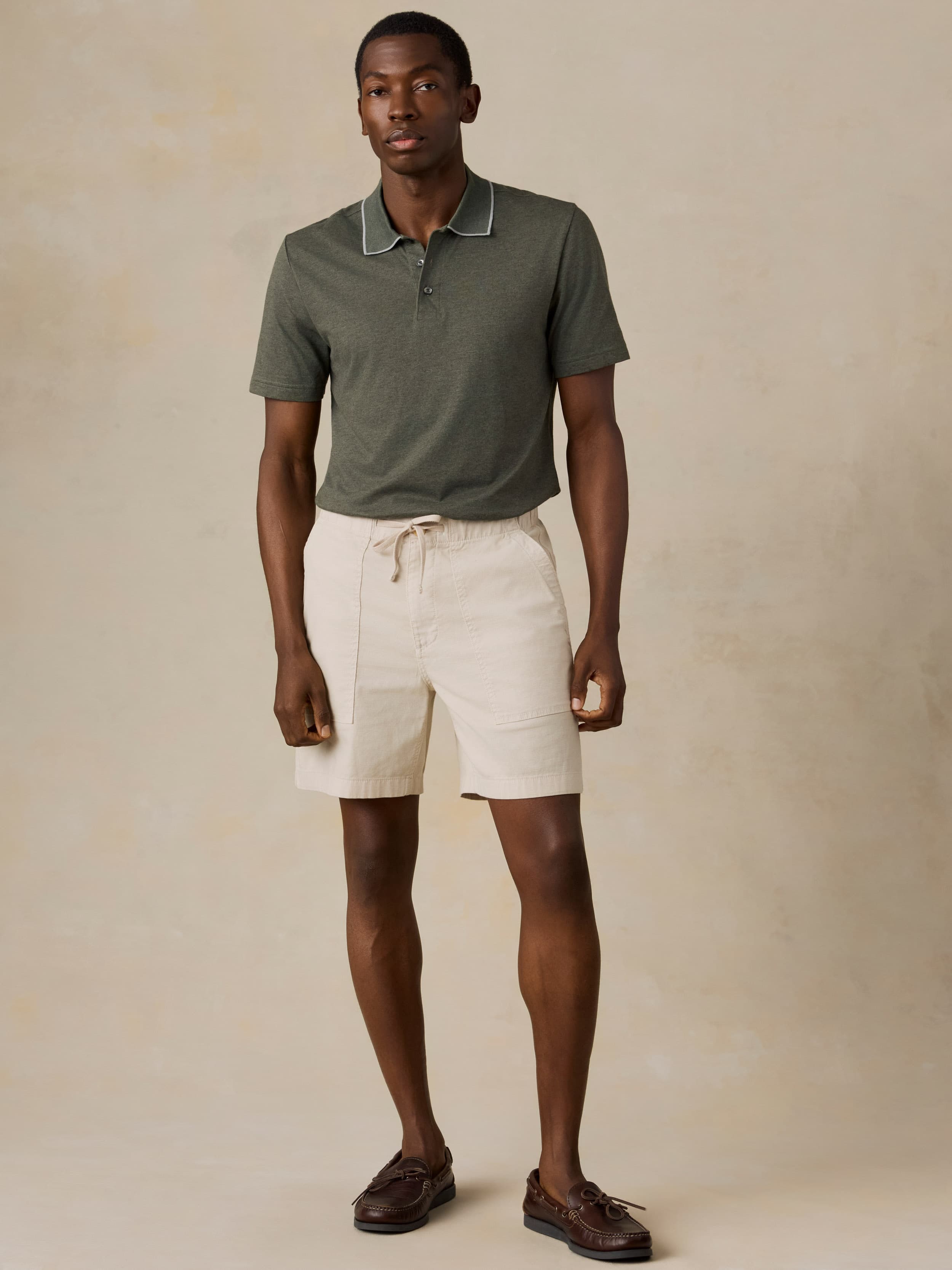 Dune Utility Short - Stone