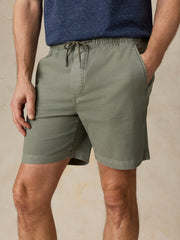 Essential Drawstring Short - Desert Olive