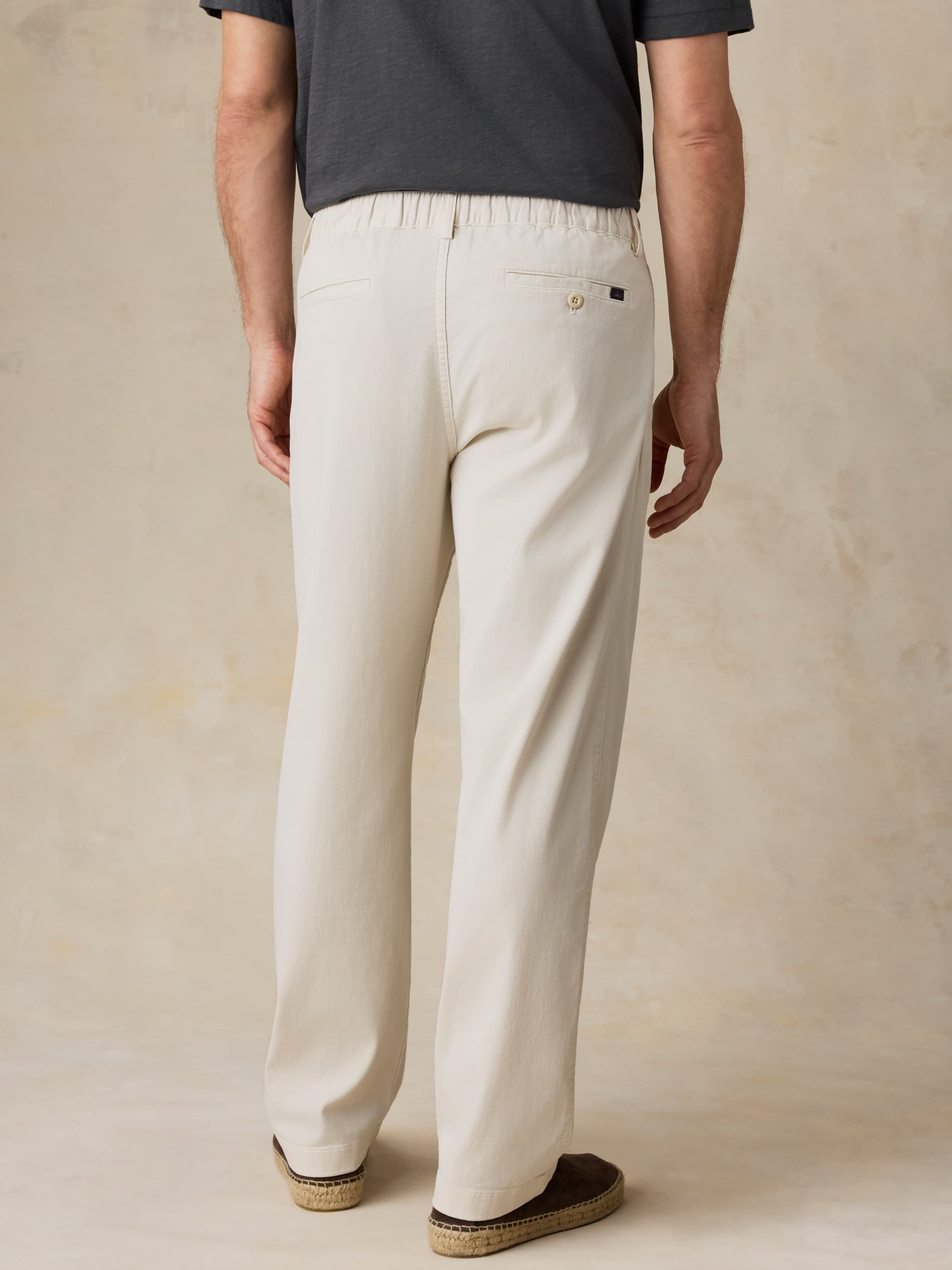 Beach Chino Pant - Shell Stone