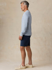 Cabana Towel Terry Sweatshort - Deep Navy