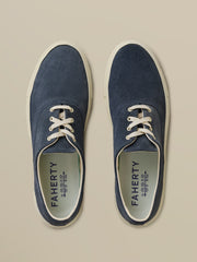 Faherty X Opie Way Deck Sneaker - Spellbound
