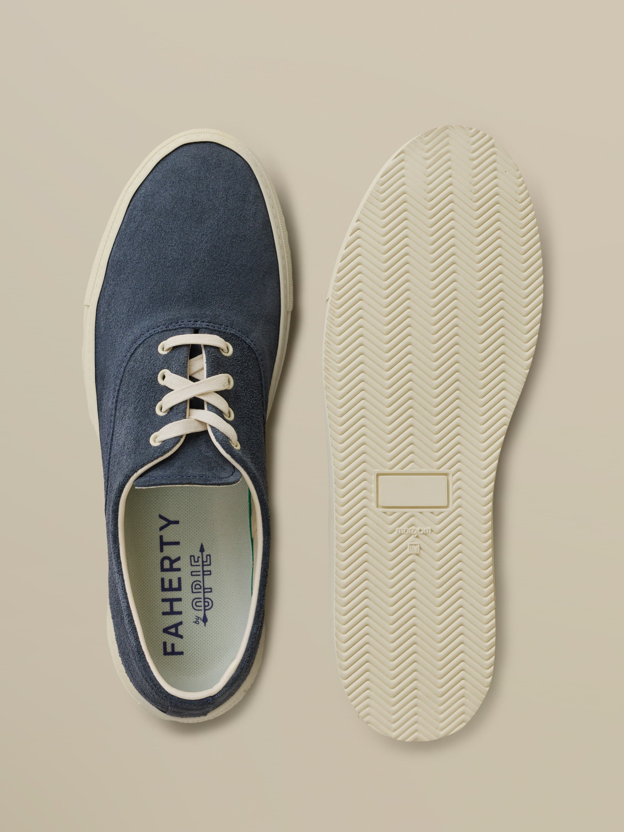 Faherty X Opie Way Deck Sneaker - Spellbound