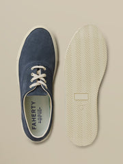 Faherty X Opie Way Deck Sneaker - Spellbound