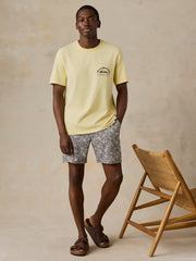 Faherty x Quiksilver Heavy Wash Tee - Bright Sun