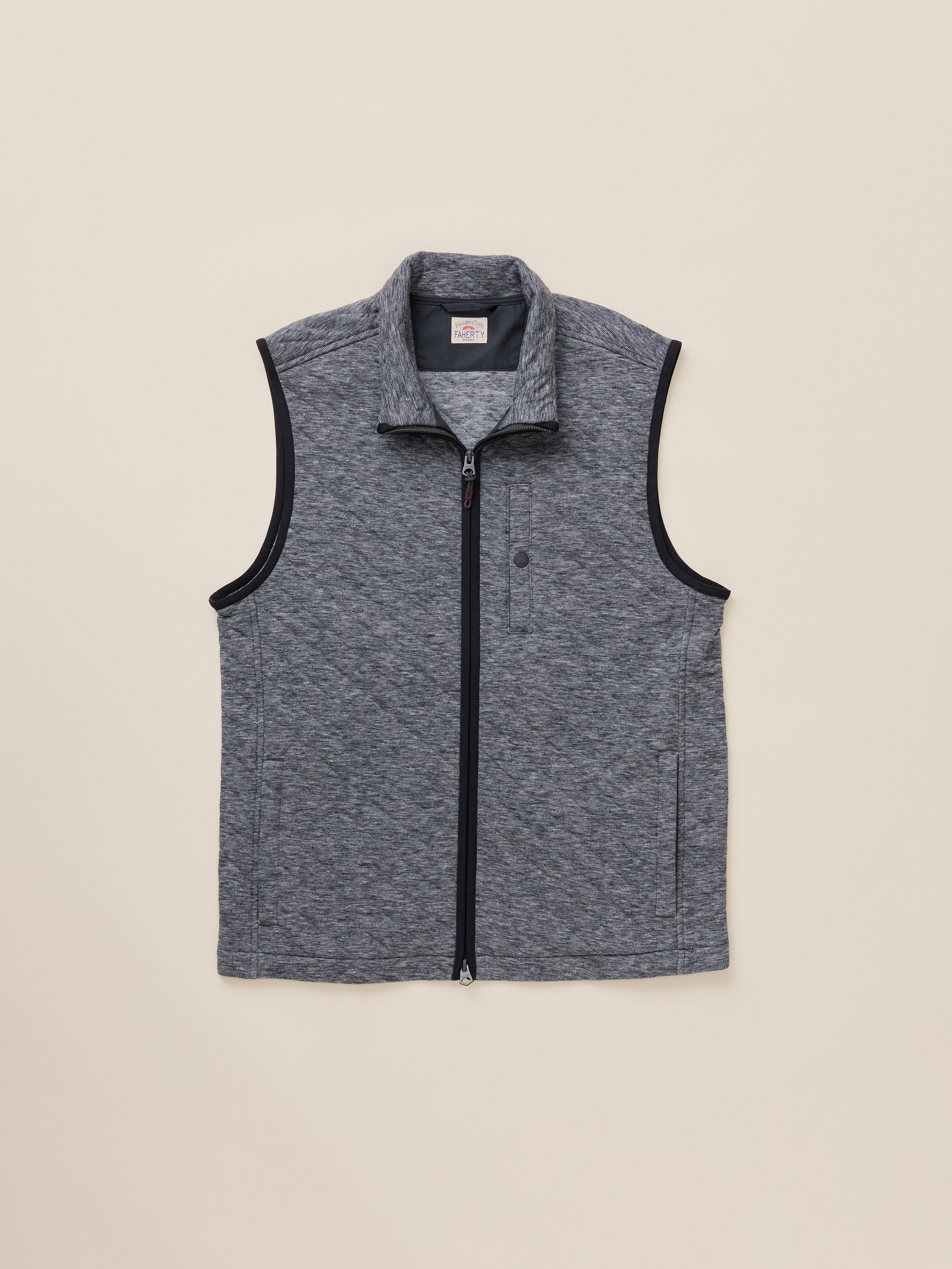 Epic Quilted Fleece Vest - Graphite Cloud Heather
