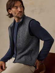 Epic Quilted Fleece Vest - Graphite Cloud Heather