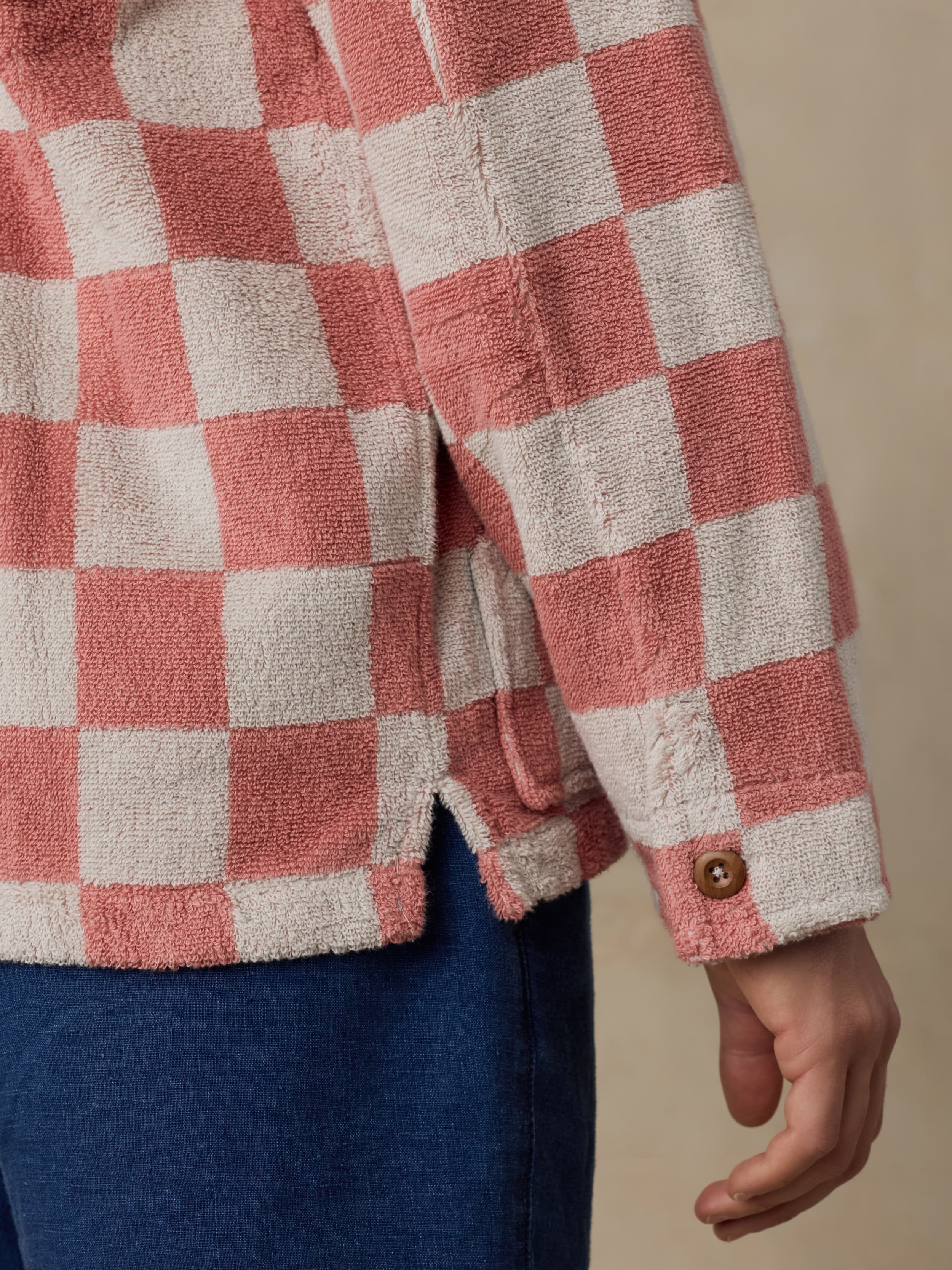 Cabana Apres Jacket - Red Shell Buffalo