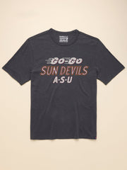 Arizona State University Sunwashed Tee - Graphite