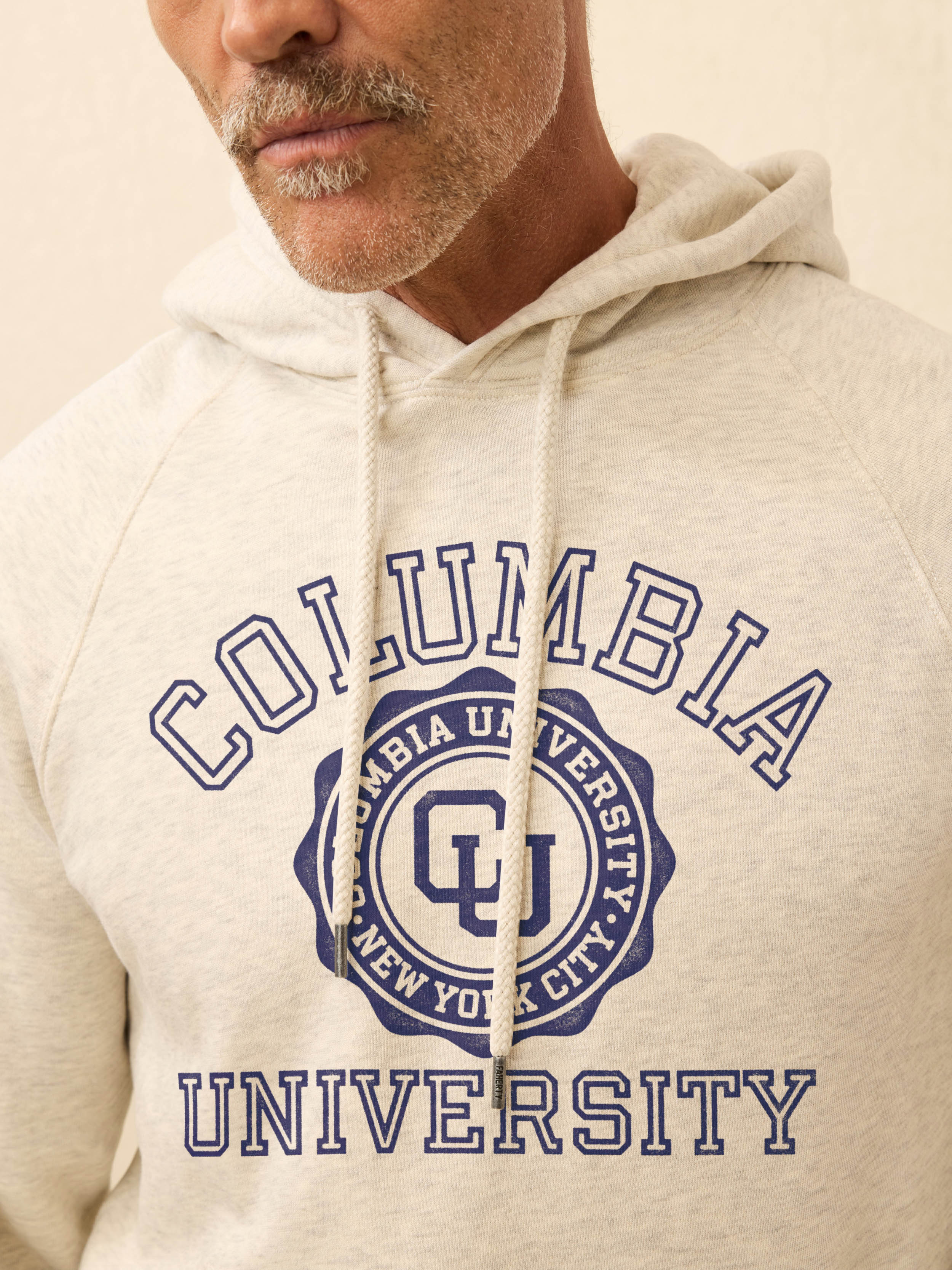 Columbia High Standard Fleece Hoodie - Antique Ivory Heather