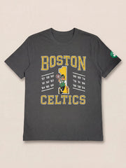 Boston Celtics Sunwashed Regenerative Tee - Graphite