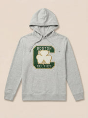 Boston Celtics Sunwashed Organic Hoodie - Light Grey Heather