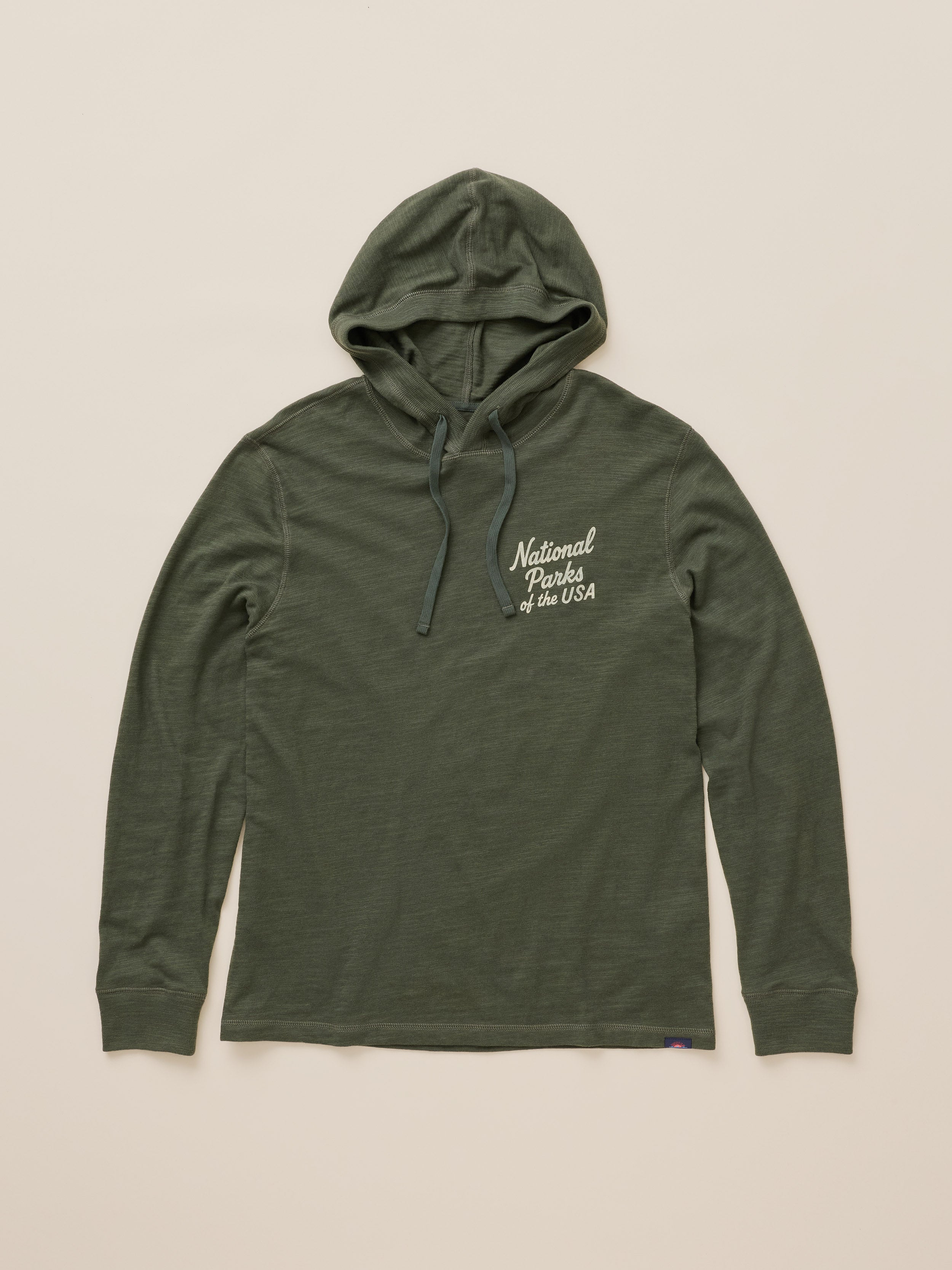 Faherty x Parks Project National Parks Sunwashed Organic Hoodie - Forest Grove