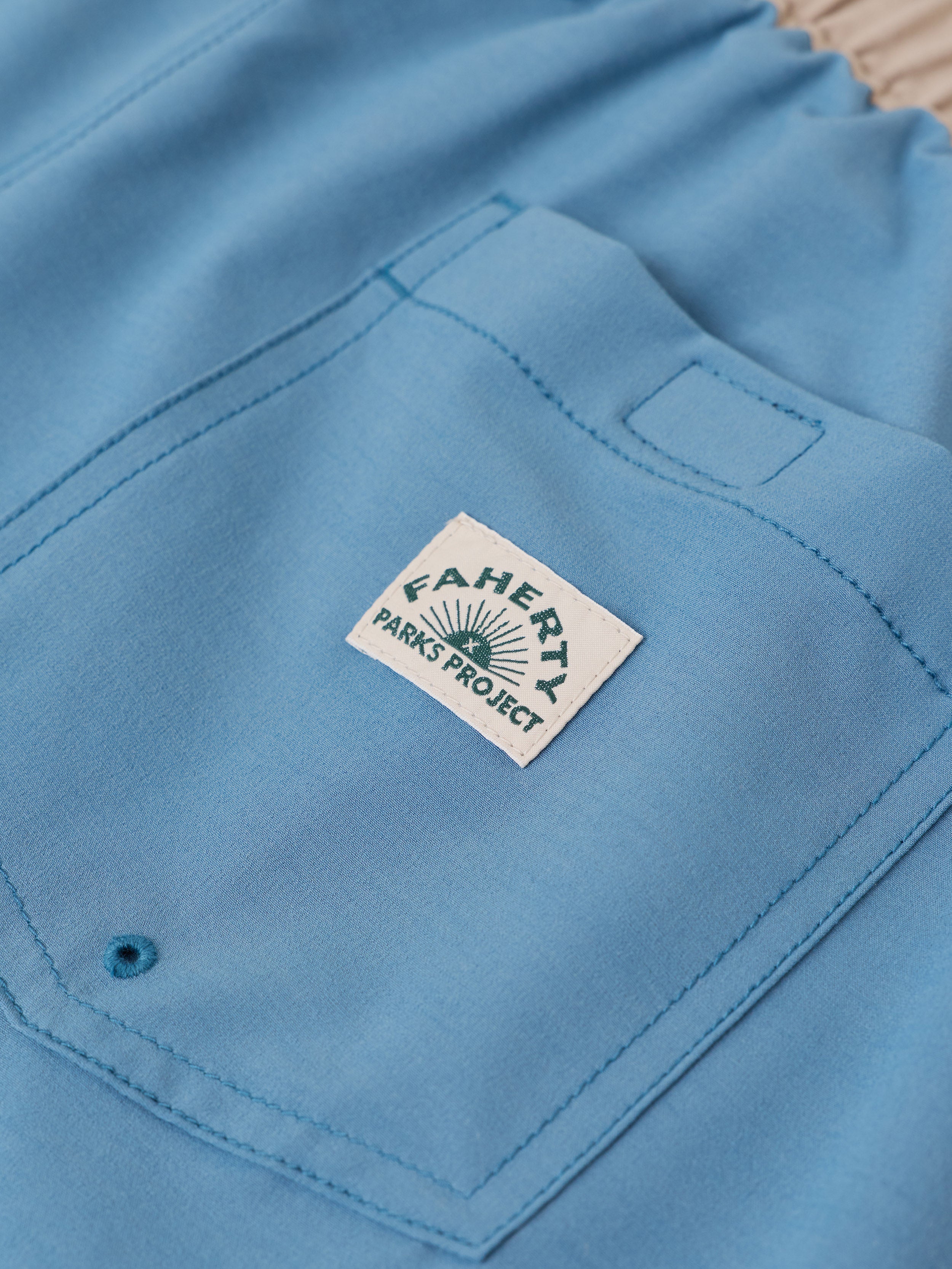Faherty x Parks Project All Day™ Trunk (6") - Camp Lake Combo