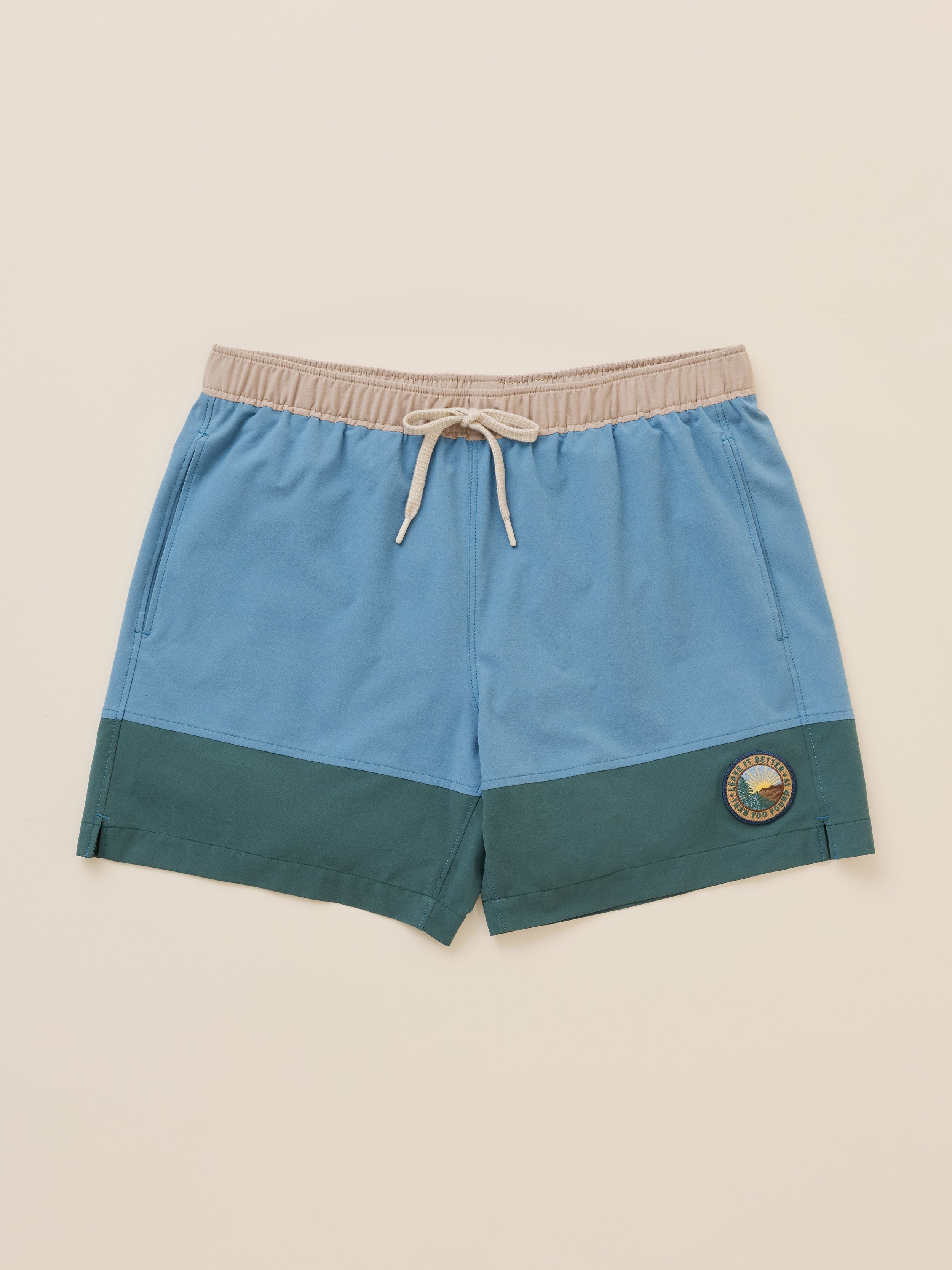 Faherty x Parks Project All Day™ Trunk (6") - Camp Lake Combo