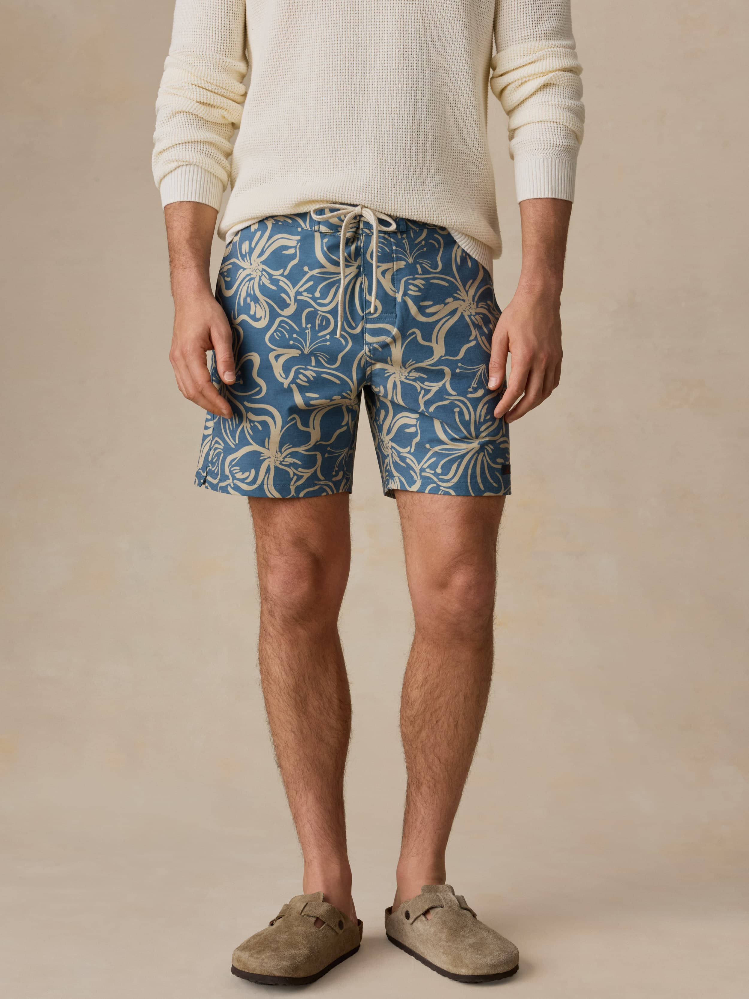 All Day™ Boardshort - Aqua Sand Blossom