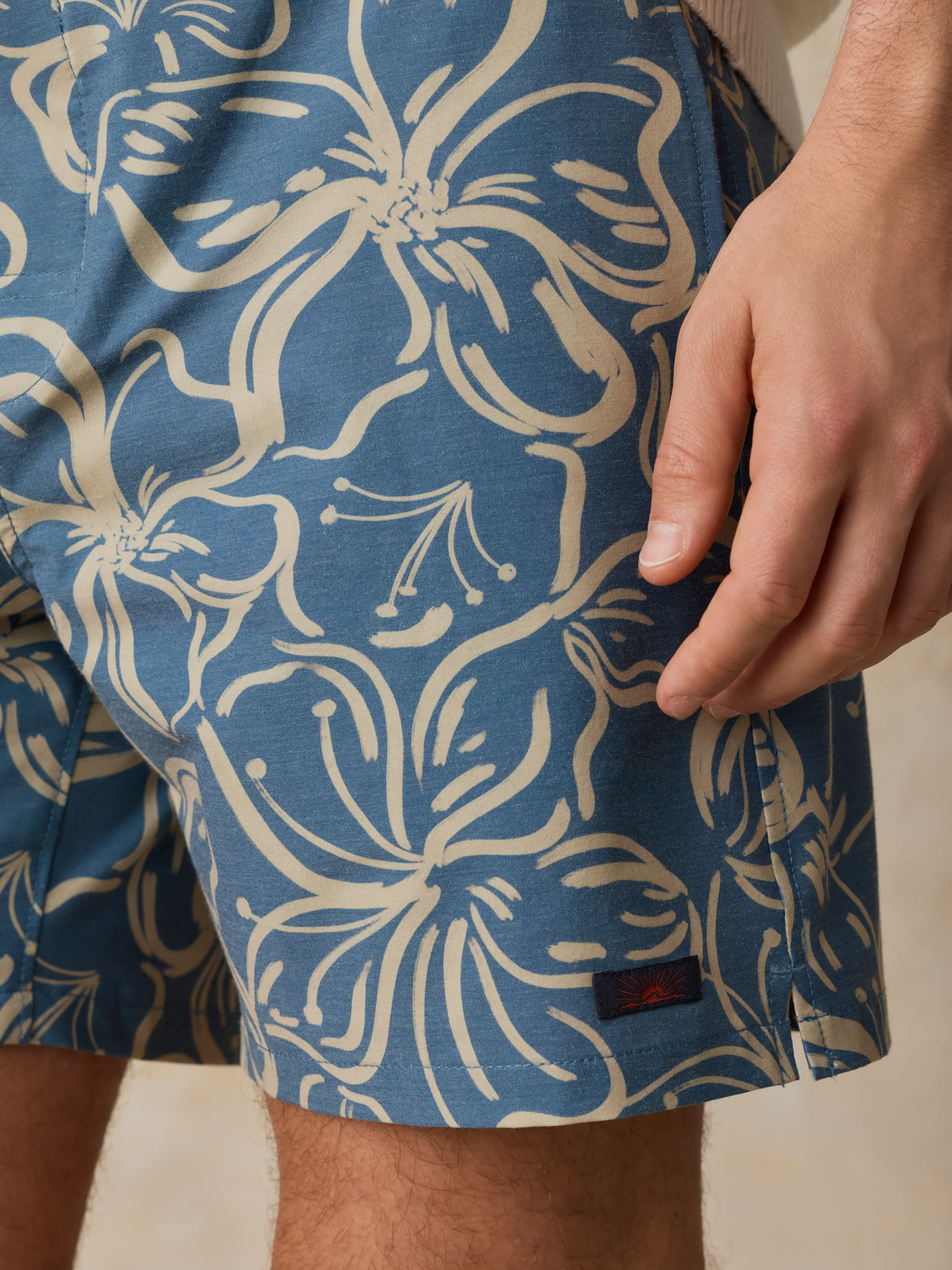 All Day™ Boardshort - Aqua Sand Blossom