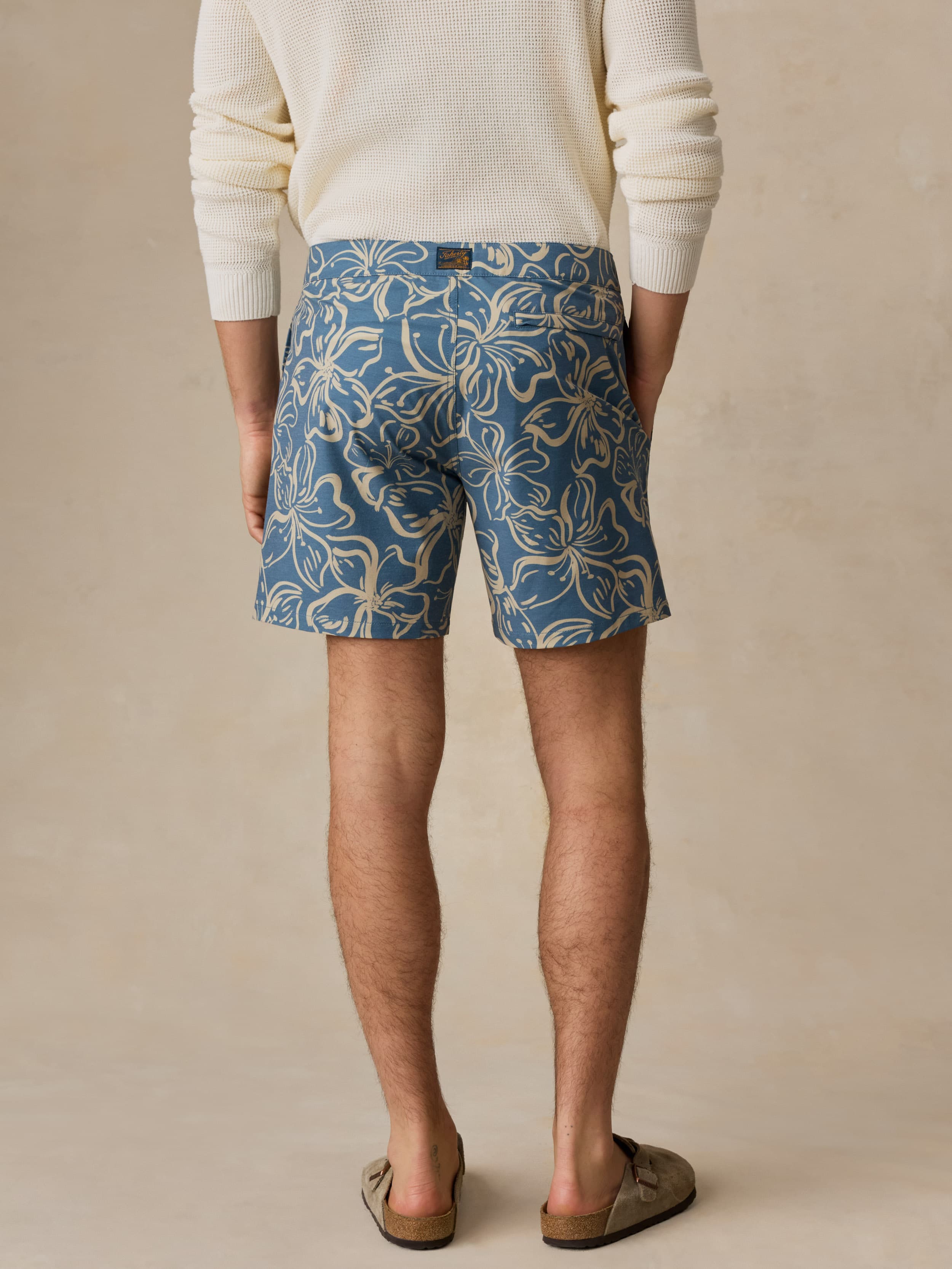All Day™ Boardshort - Aqua Sand Blossom