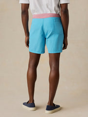 Faherty x Quiksilver Boardshort - Teal Sunrise Block