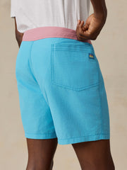 Faherty x Quiksilver Boardshort - Teal Sunrise Block