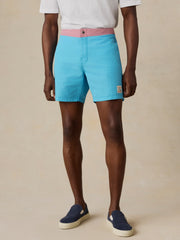 Faherty x Quiksilver Boardshort - Teal Sunrise Block