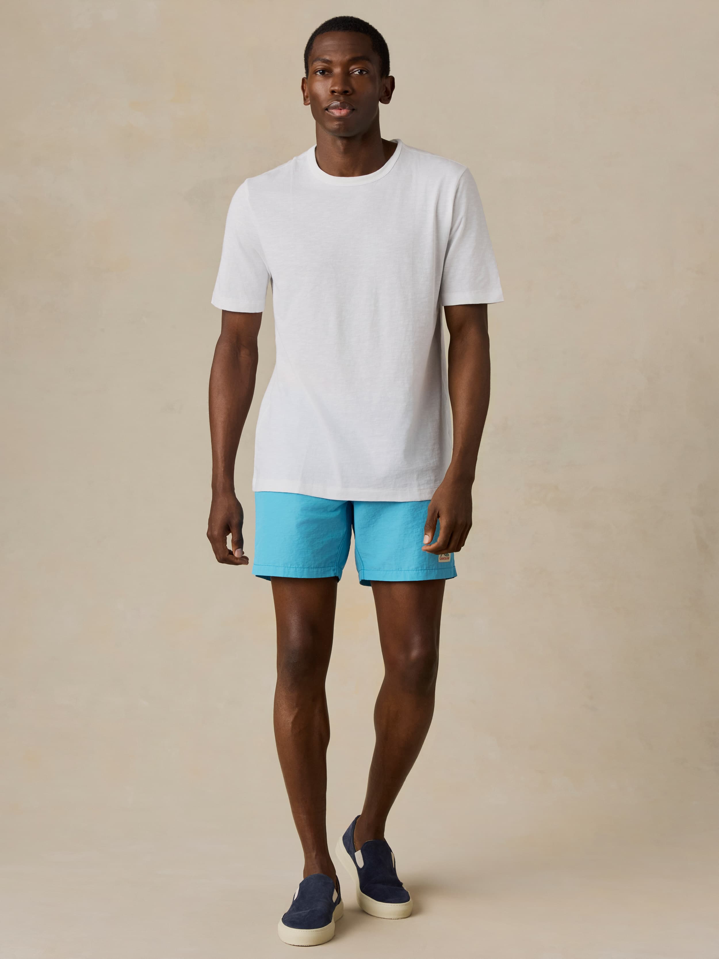 Faherty x Quiksilver Boardshort - Teal Sunrise Block