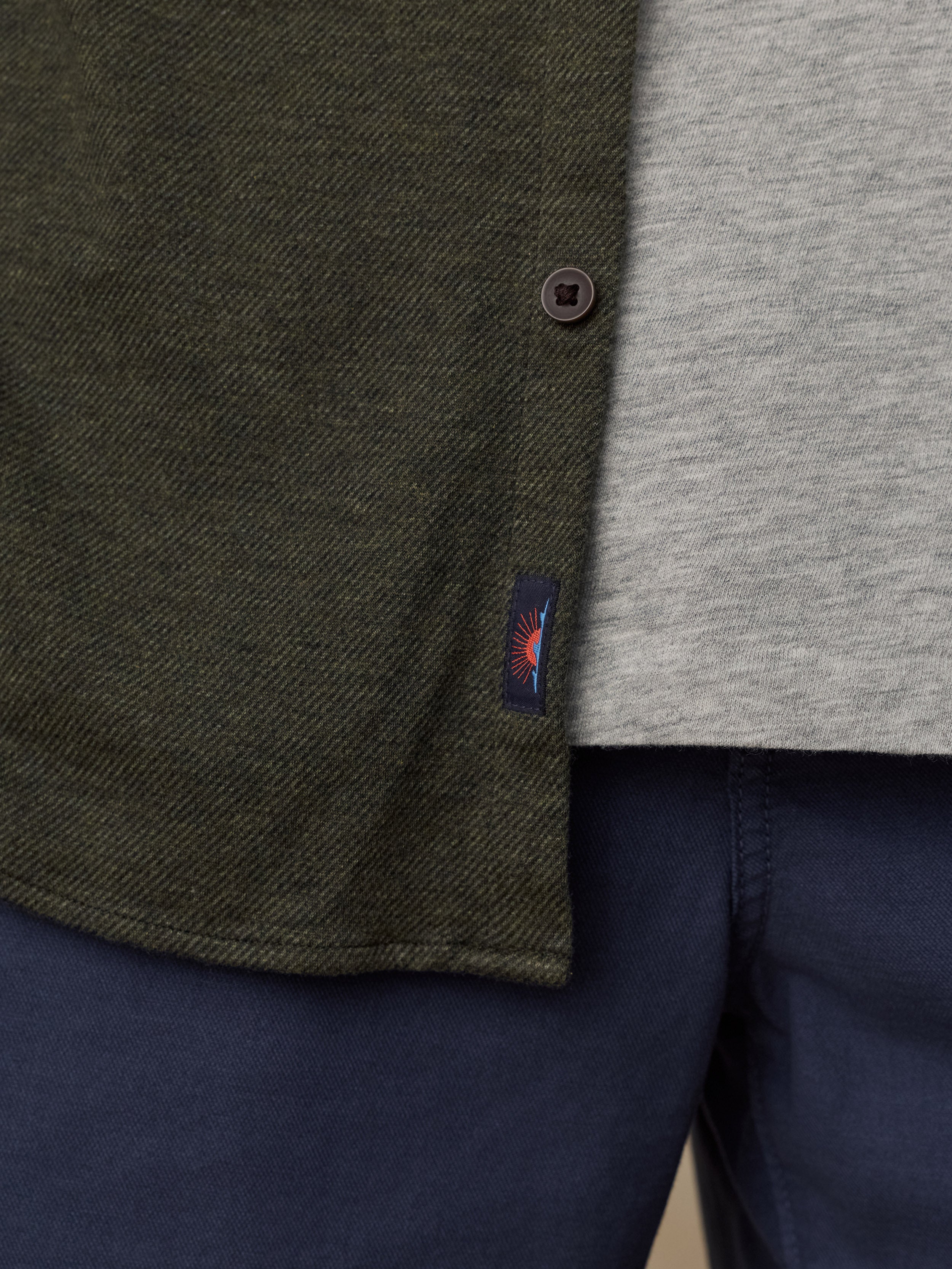 Coastline Knit Shirt - Forest Canyon Twill