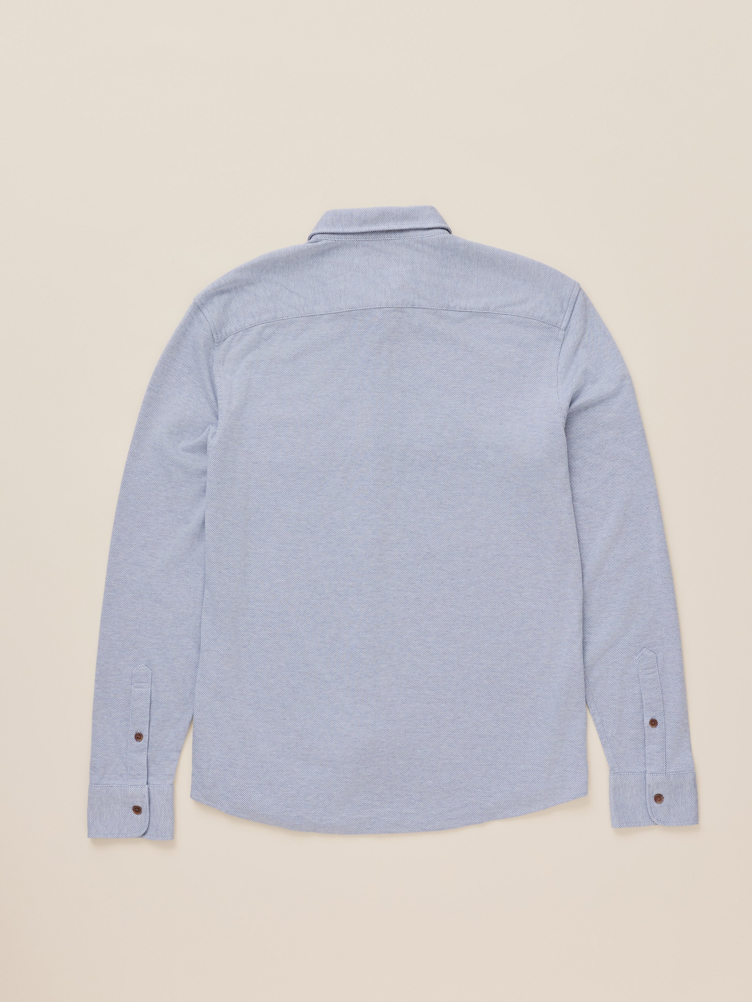 Coastline Knit Shirt - Oceanside Blue