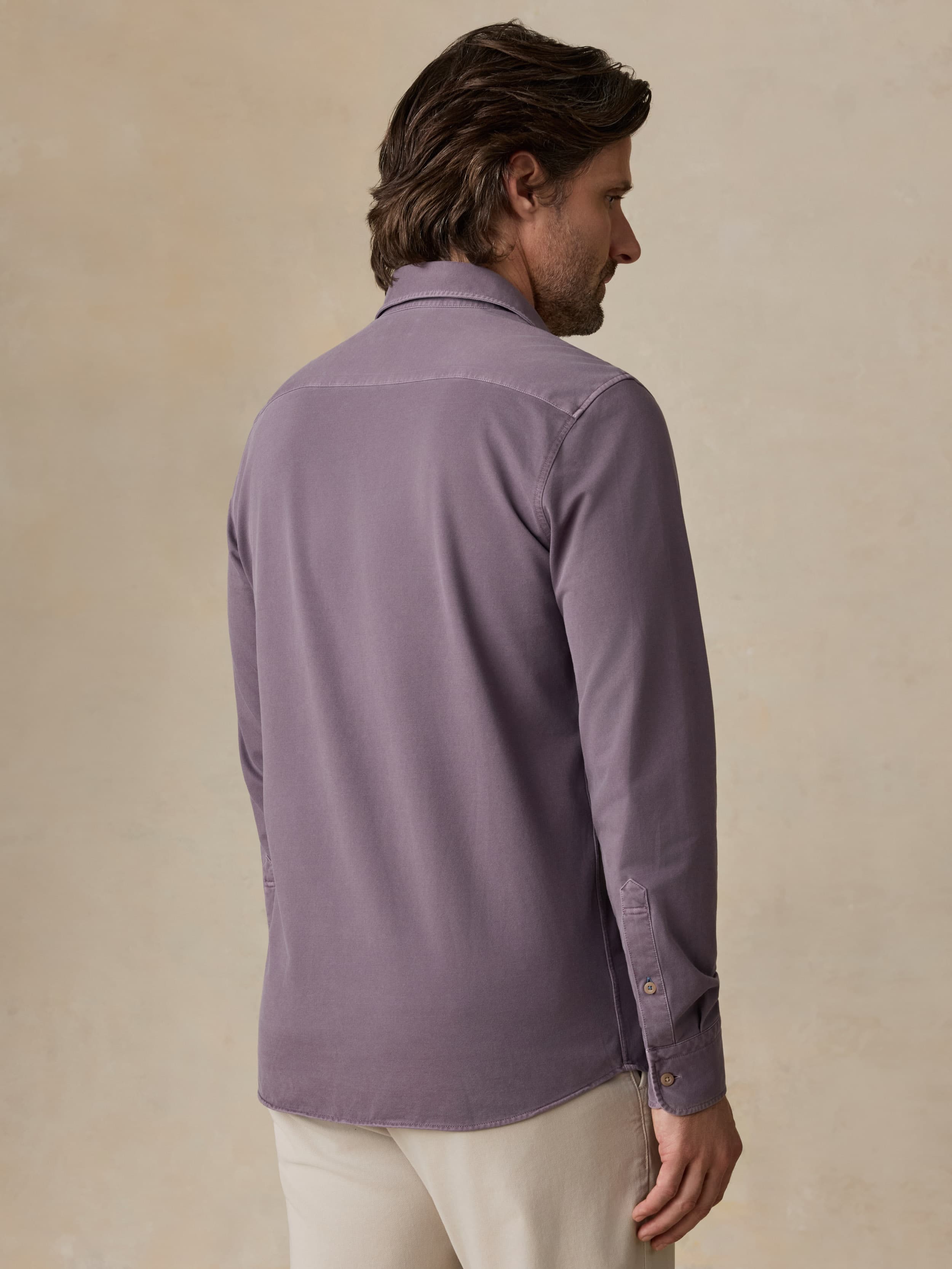 Costa Pique Shirt - Lilac Twilight