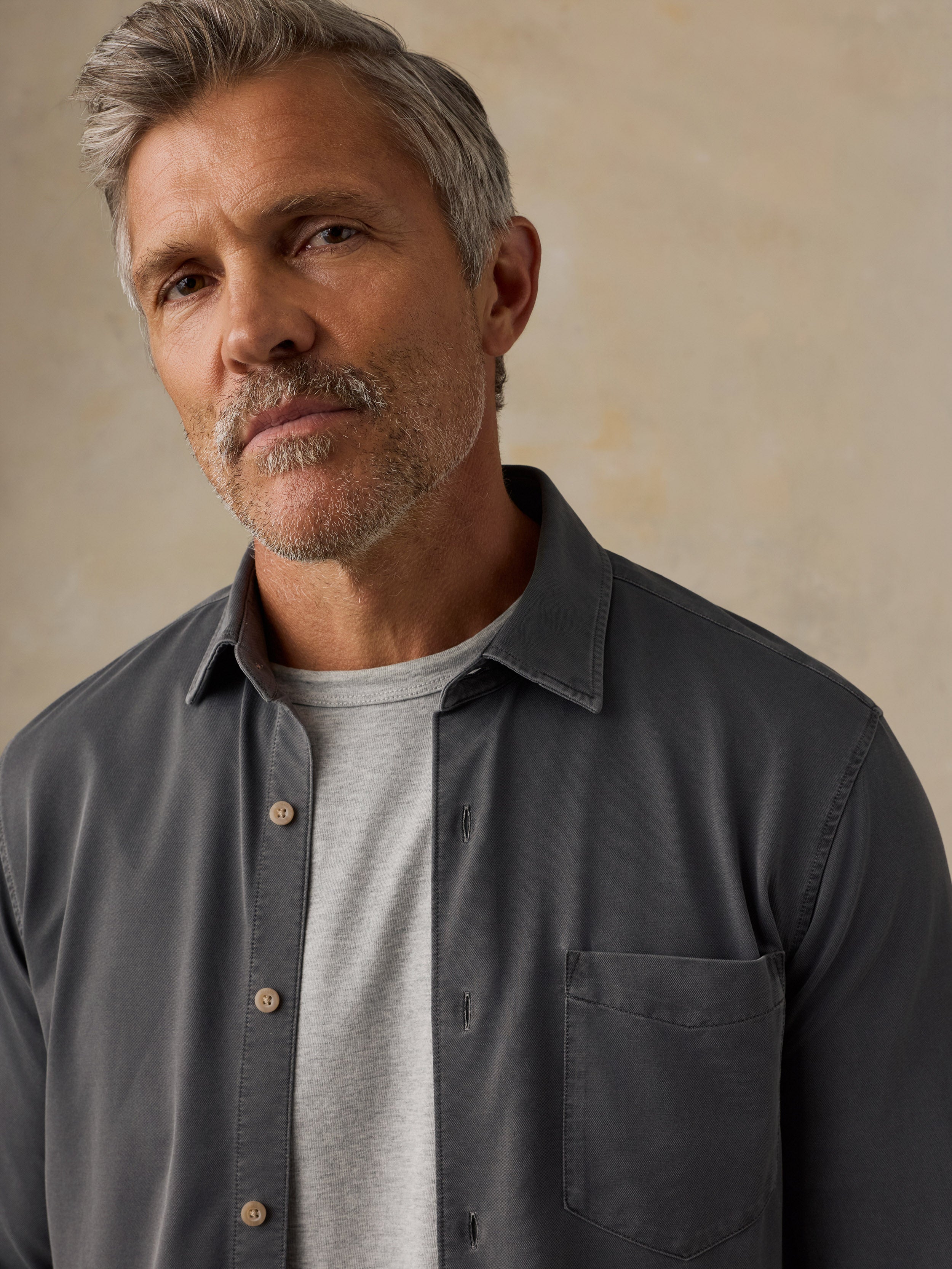 Costa Pique Shirt - Ridge Black